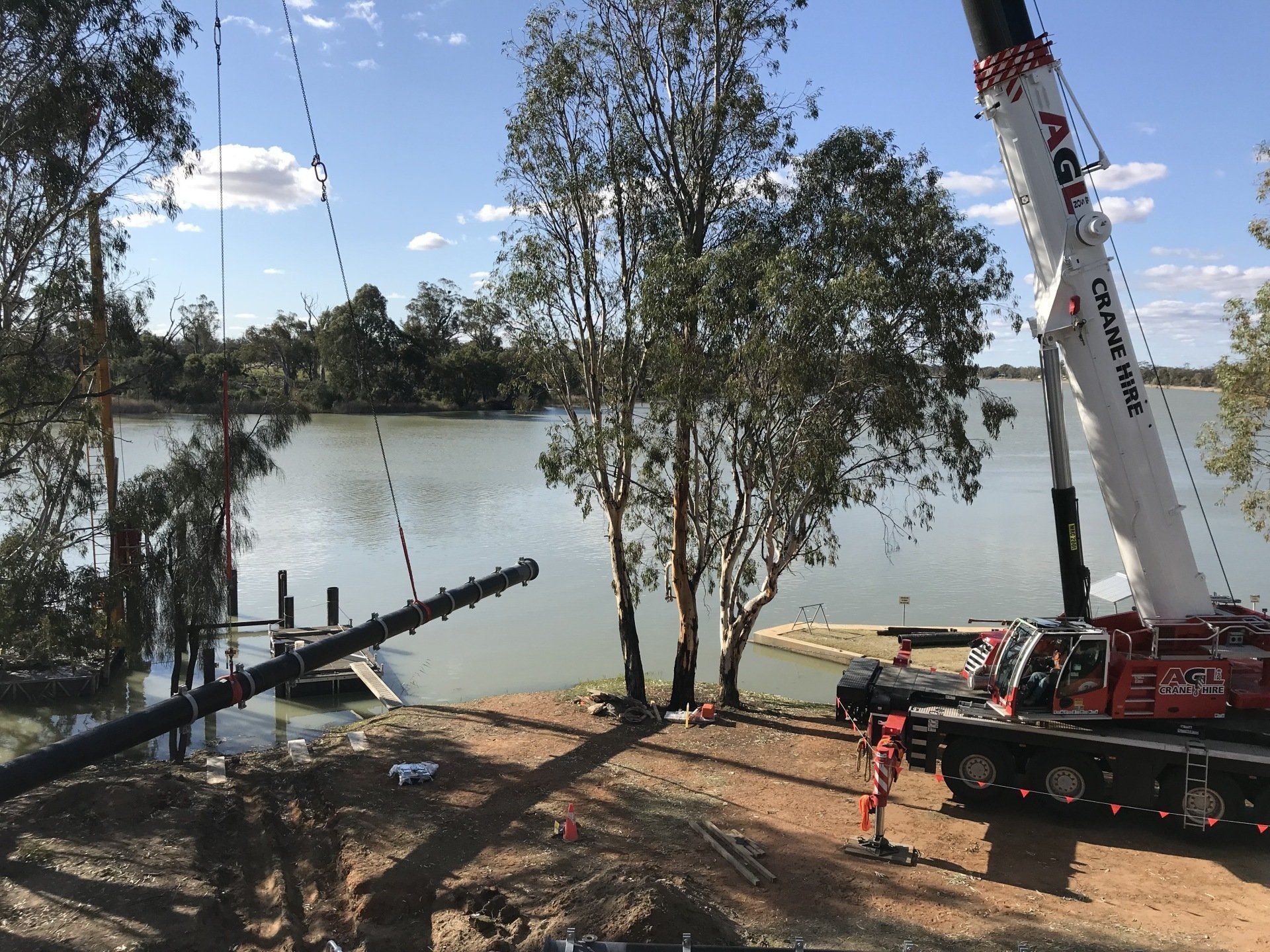 Loading and Unloading Equipment — Adelaide, SA — AGL & Son Crane Hire