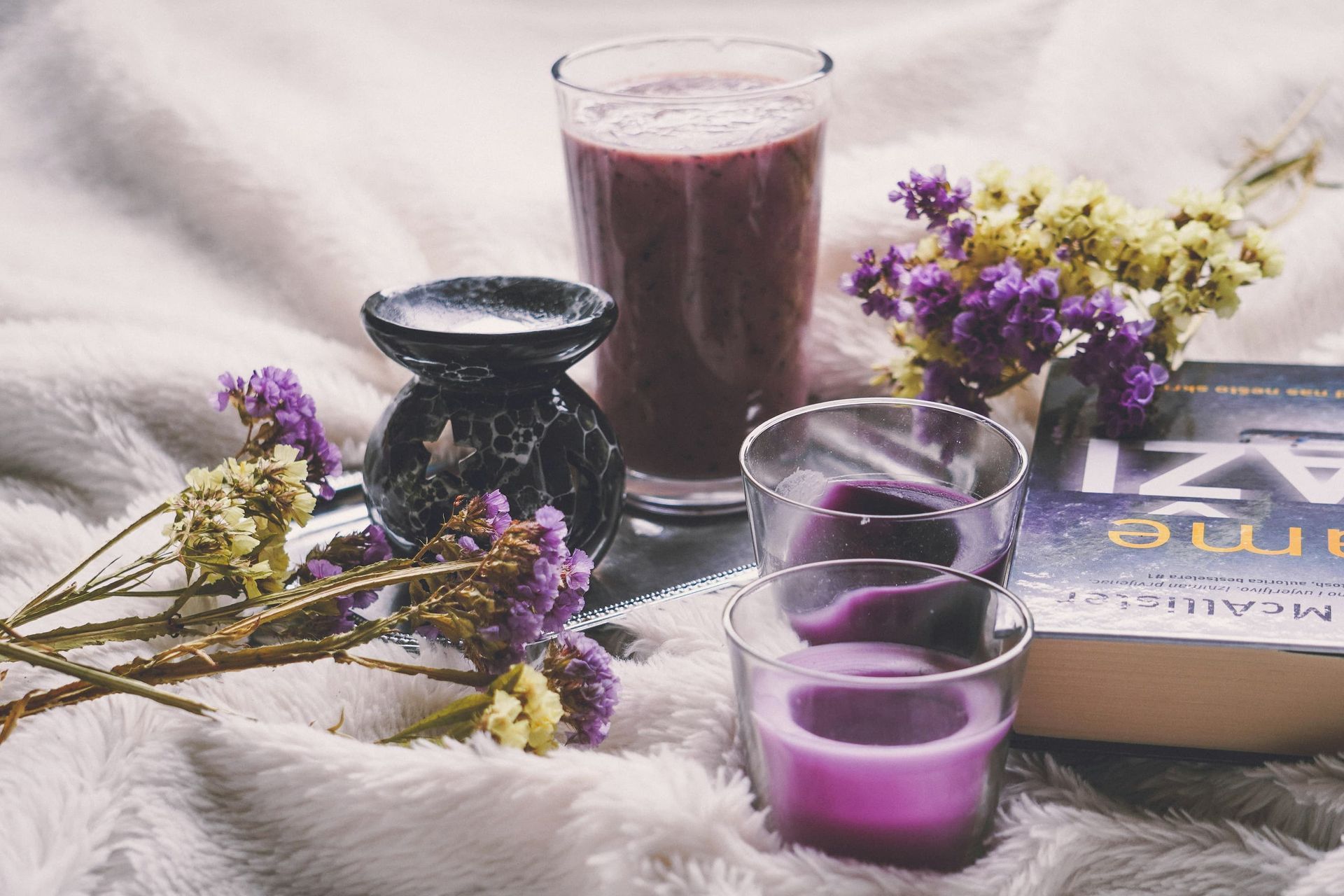 Premium Scented Lavender Candles