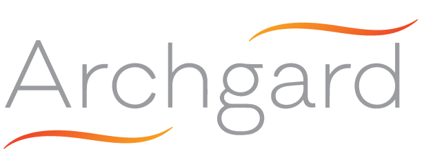 A logo for archgard is shown on a white background.