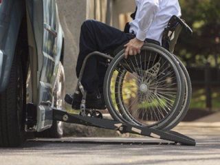 transportation for physically disabled person