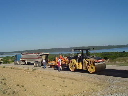 Paving Trucks — Weatherford, TX — North American Paving