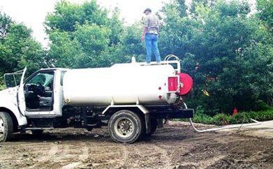 Cement Truck — Weatherford, TX — North American Paving