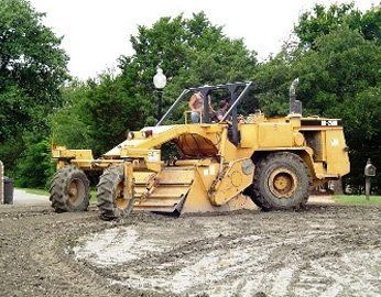 Removing Existing Pavement — Weatherford, TX — North American Paving