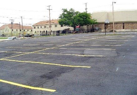Striping — Weatherford, TX — North American Paving
