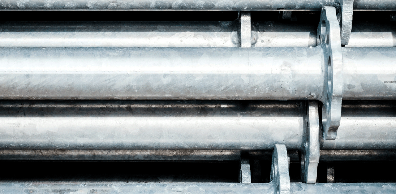 Gas pipes