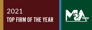 M&A Source Top Firm of the Year 2021