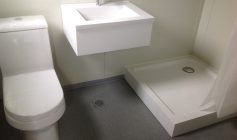 Site sleeping accommodations bathroom
