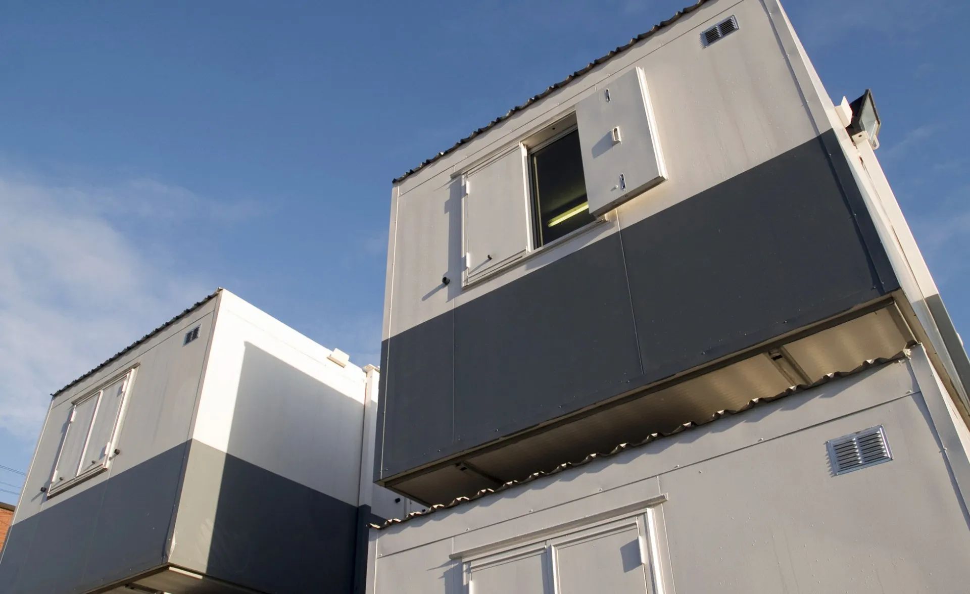 Modular Building Low Angle