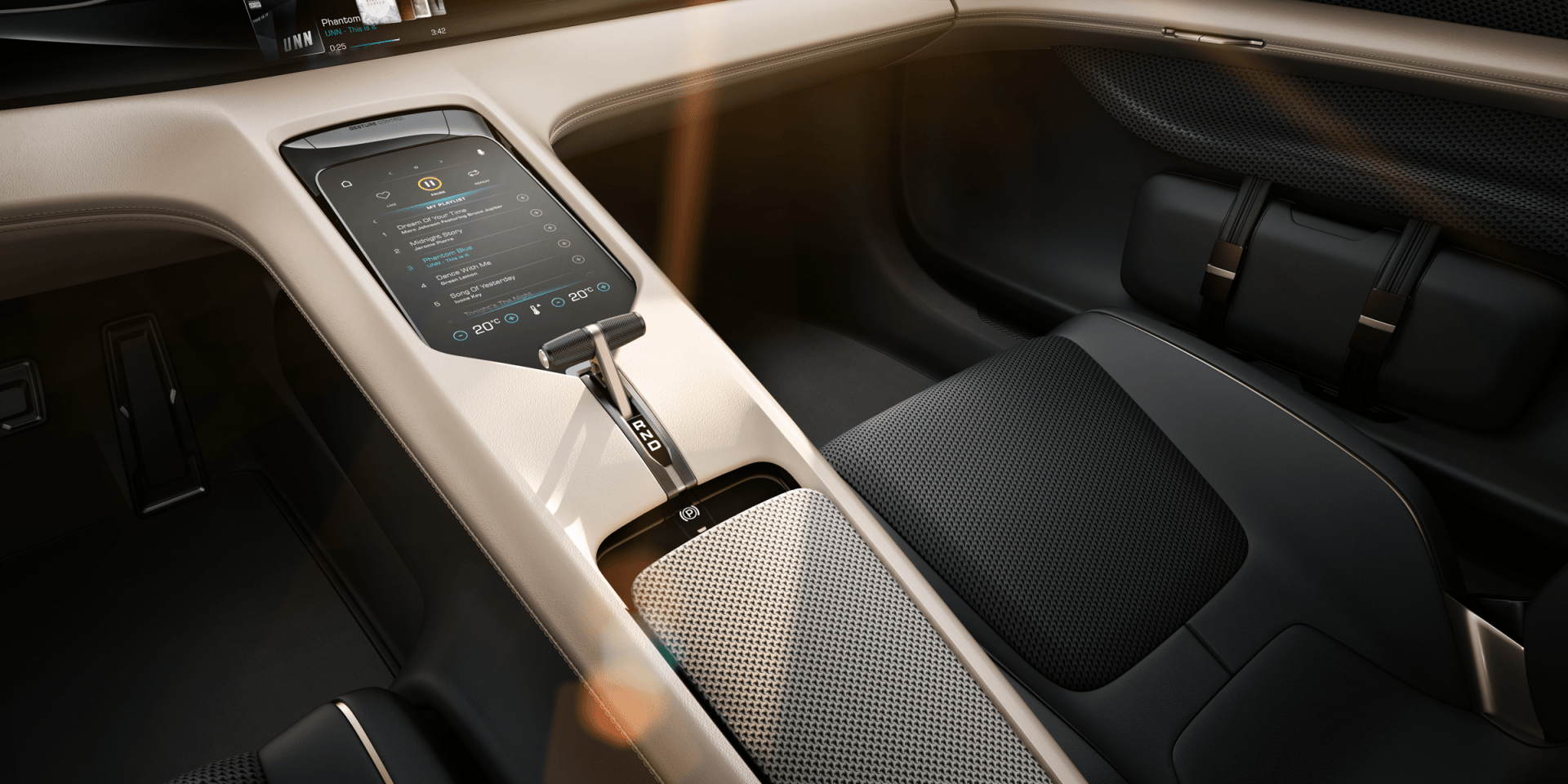 Porsche MissionE Interior