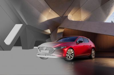 Transition Clay - Rendering Mazda 3