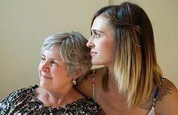 Senior with woman - Assisted Living in Heber, UT