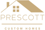Logo for Prescott Custom Homes on Desktop Header