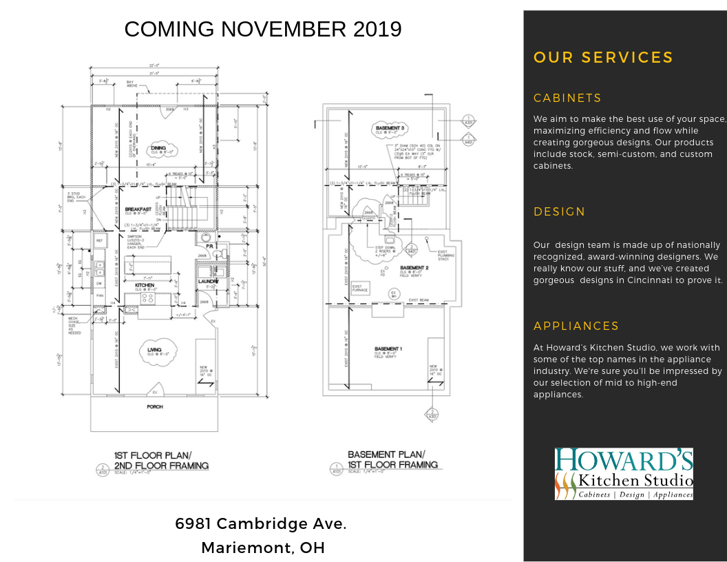 A floor plan of a house that is coming in november