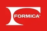 The formica logo is on a red background.