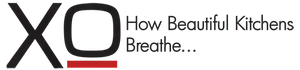 A logo for a company called how beautiful kitchens breathe