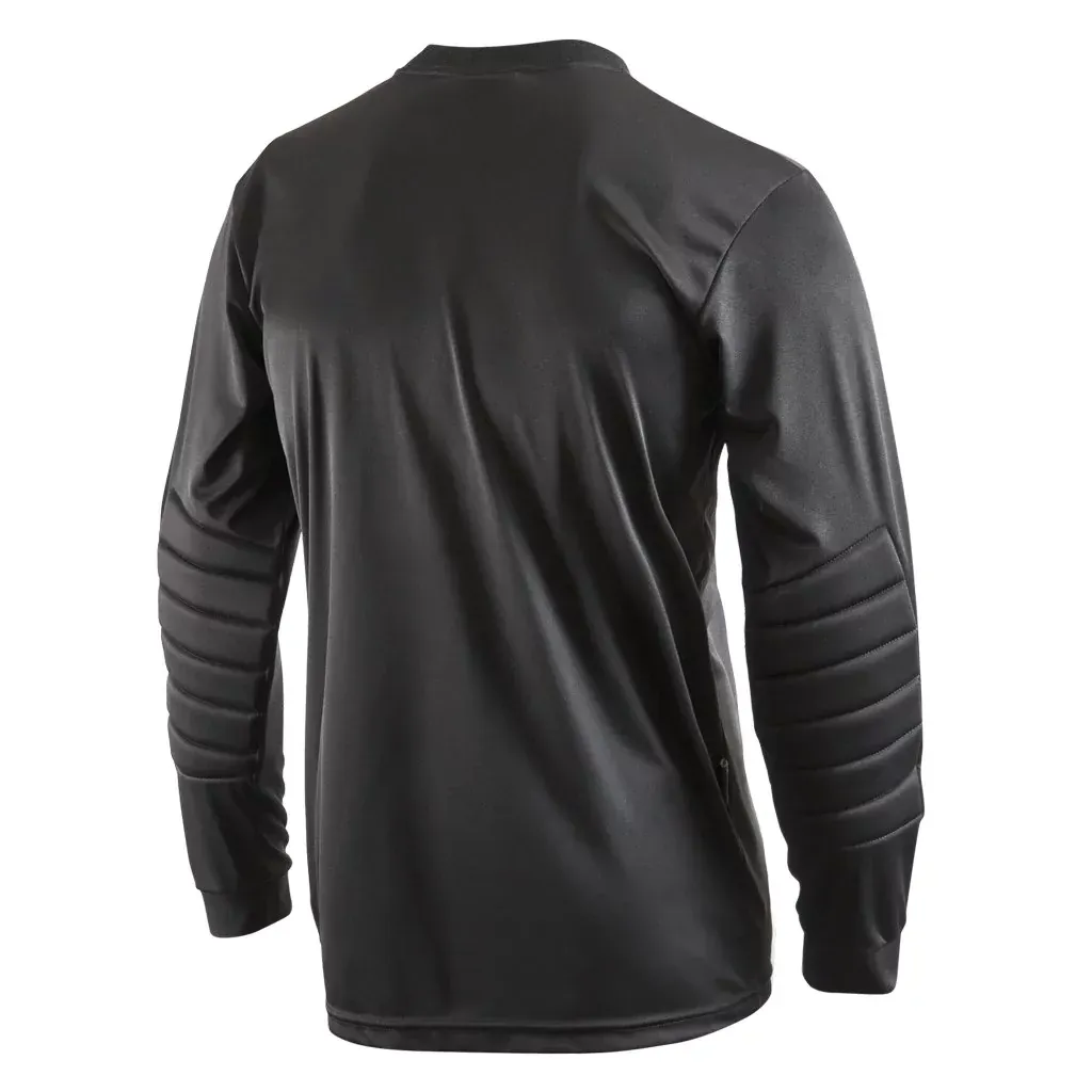 Camiseta de entrenamiento Reusch de manga larga negra.