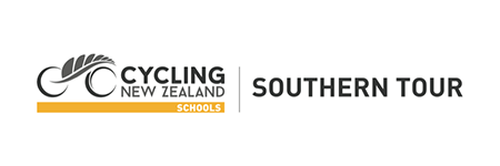 Secondary Schools Cycling NZ logo for Forklift Hire Services sponsorship