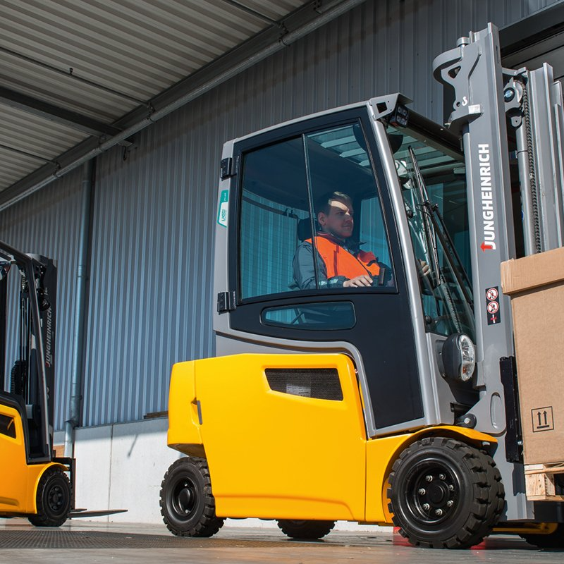 Jungheinrich forklifts for Forklift Hire Services Ltd in Blenheim NZ