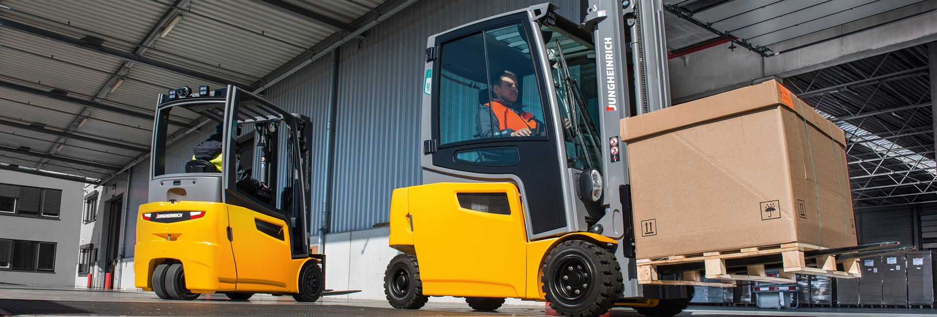 Jungheinrich Forklifts for Forklift Hire Services Ltd in Blenheim NZ