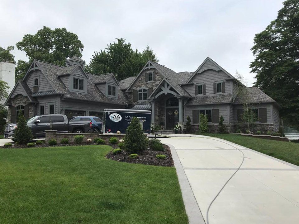 Disinfected Driveway | Akron, OH | AA Power Washing, LLC