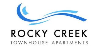 Rocky Creek townhouse apartments Logo