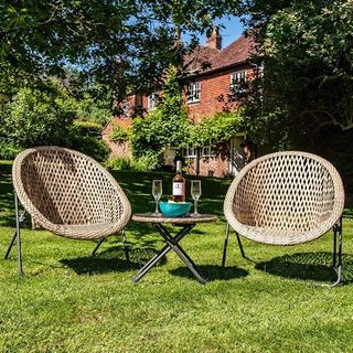 Dawsons Living Faux Rattan Bistro Set