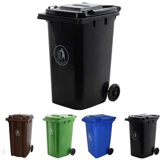 Dawsons Living Outdoor Wheelie Bin for Rubbish