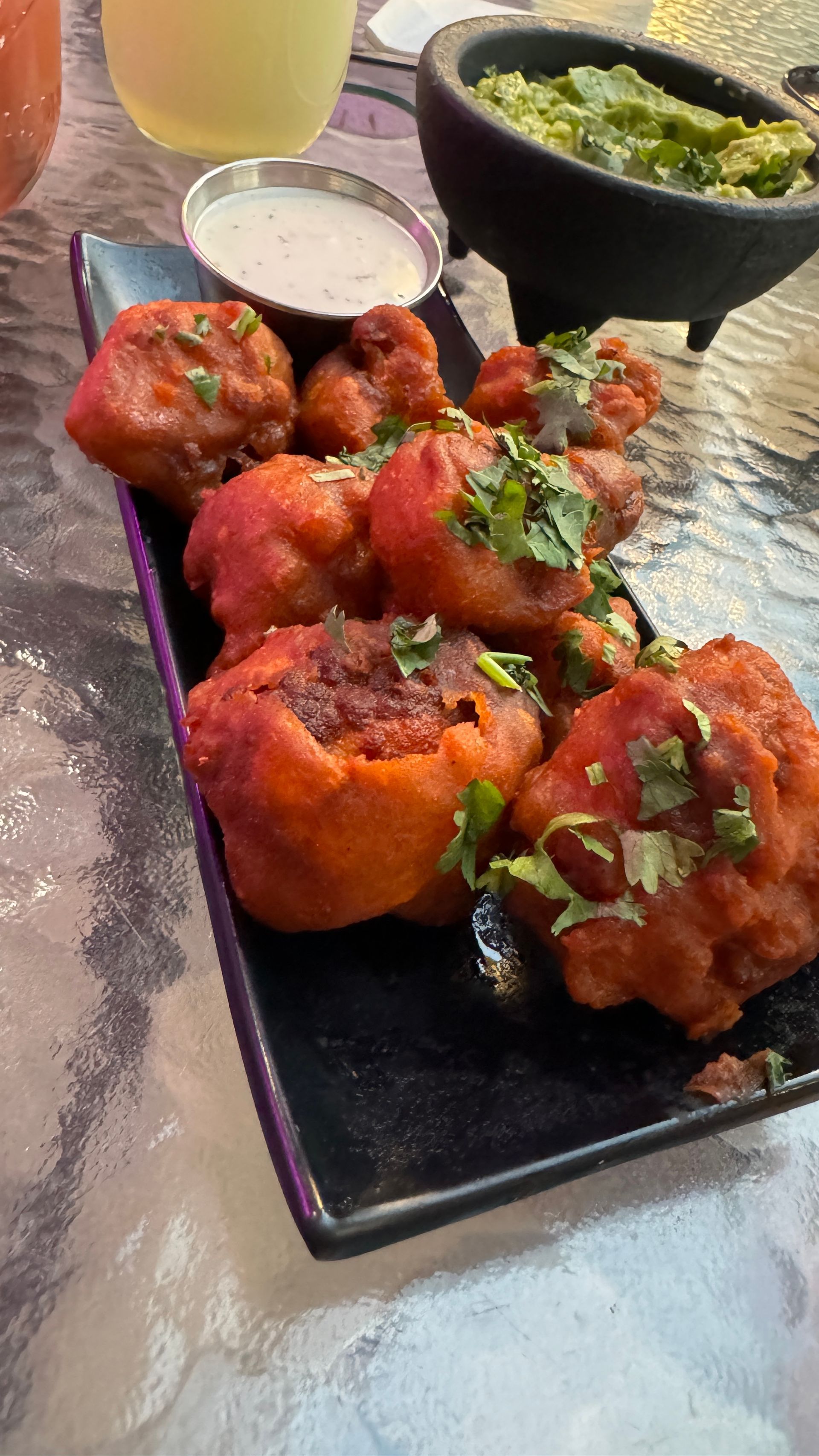 A close up of a plate of food on a table.