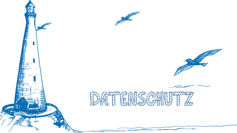 Zeichnung Datenschutz - oben