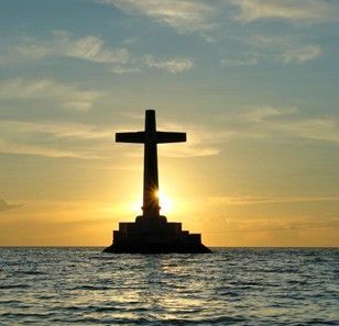 Holy Cross In The Sunset