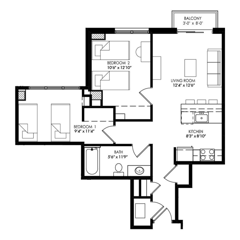 Waterfront | Apartment Style P
