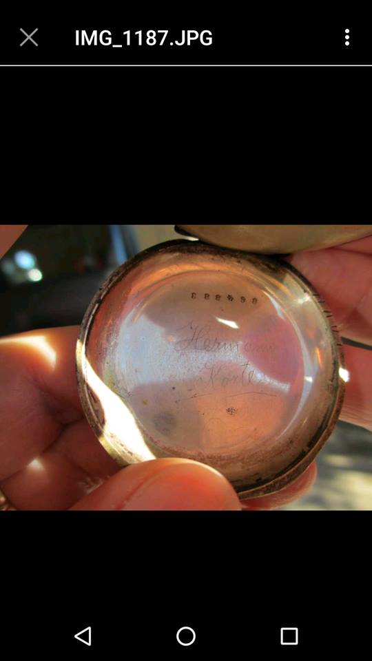 Herman Korte watch courtesy of Carla Jones