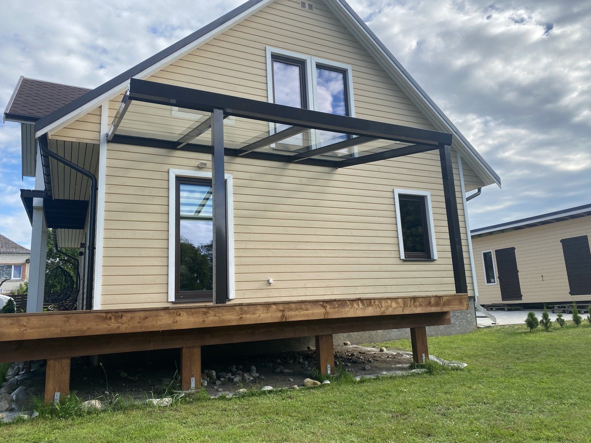 Aliuminio stoginių montavimas