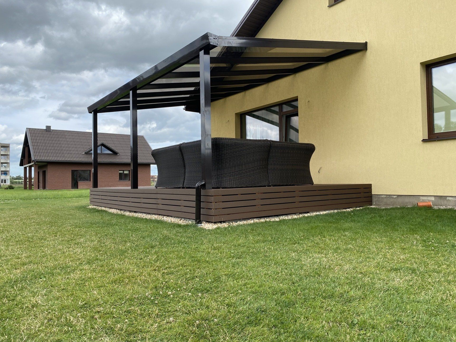 Aliuminio stoginių montavimas