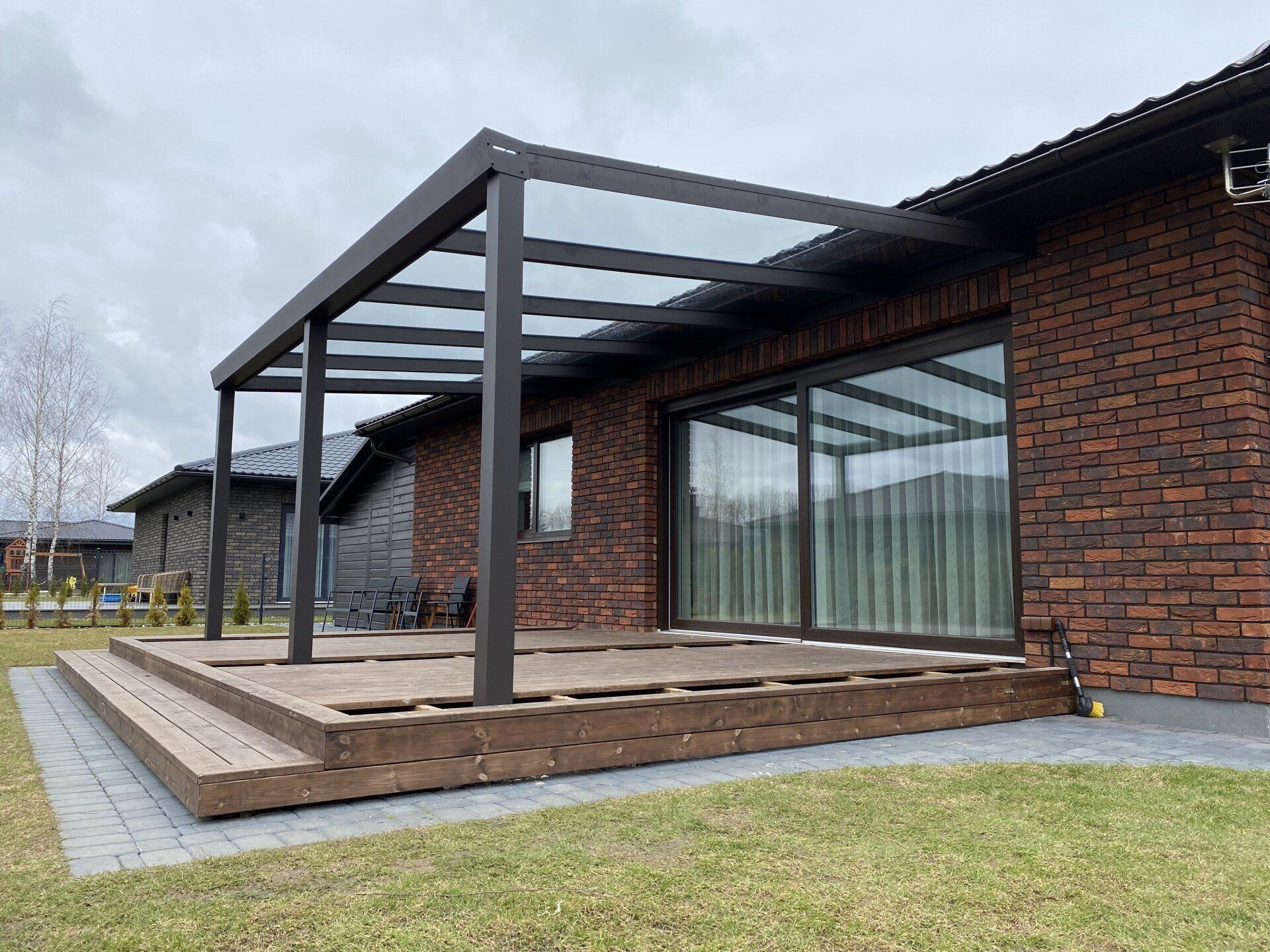 Aliuminio stoginių montavimas