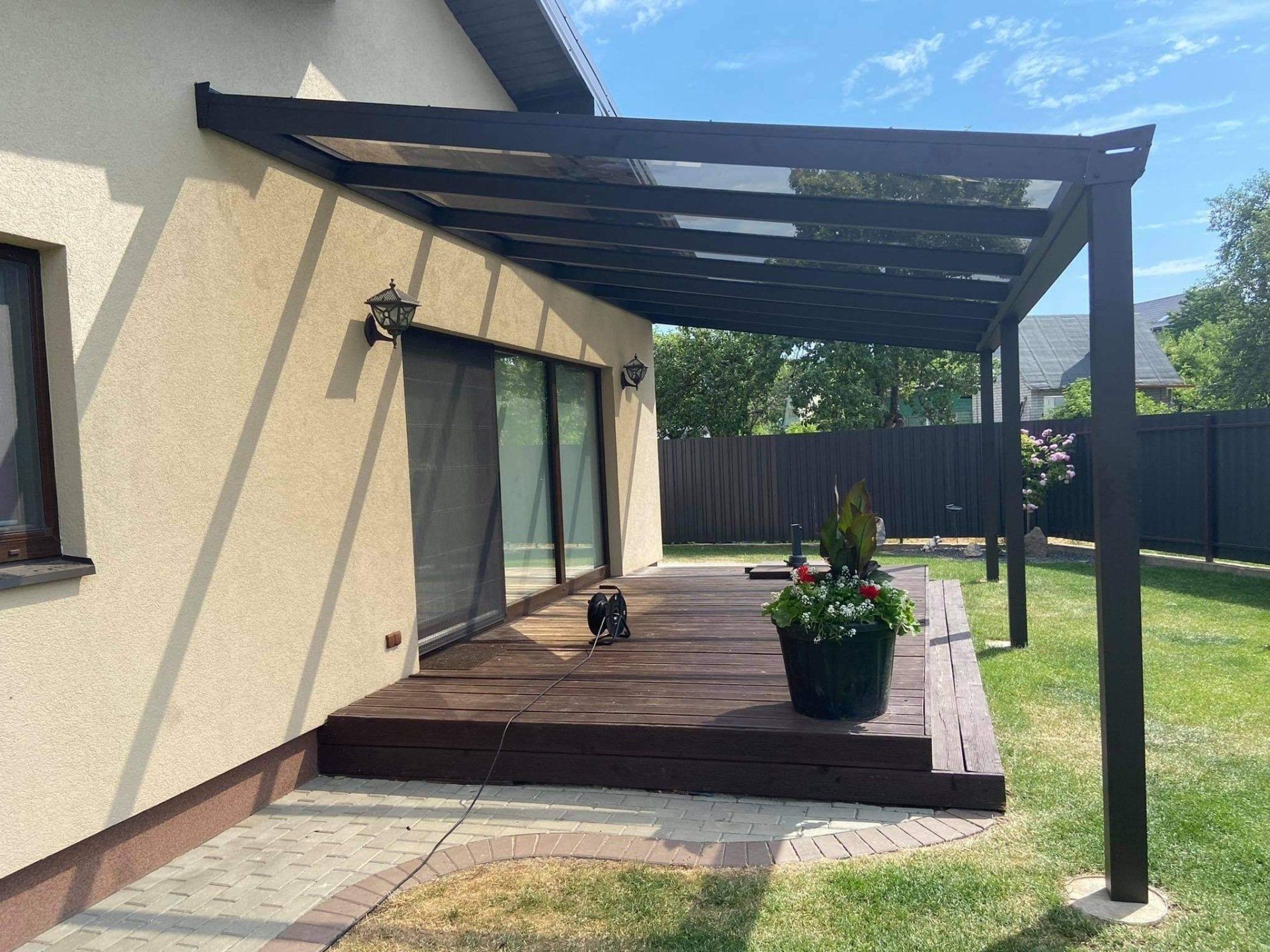 Aliuminio stoginių montavimas