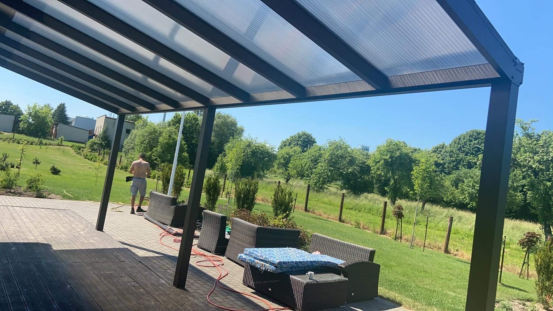 Aliuminio stoginių montavimas