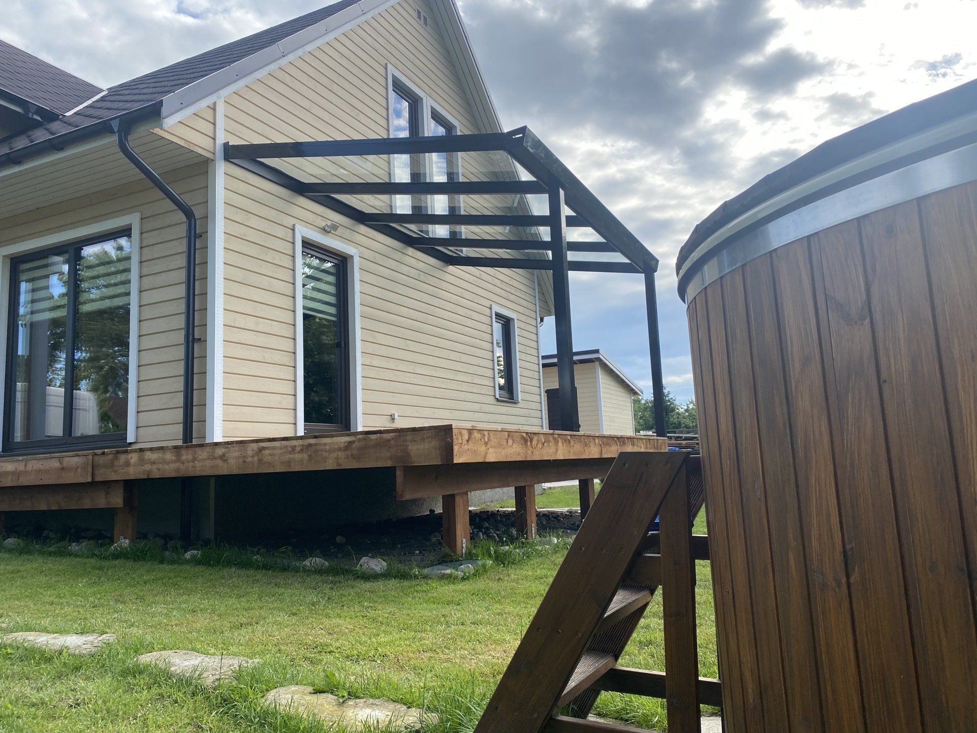 Aliuminio stoginių montavimas