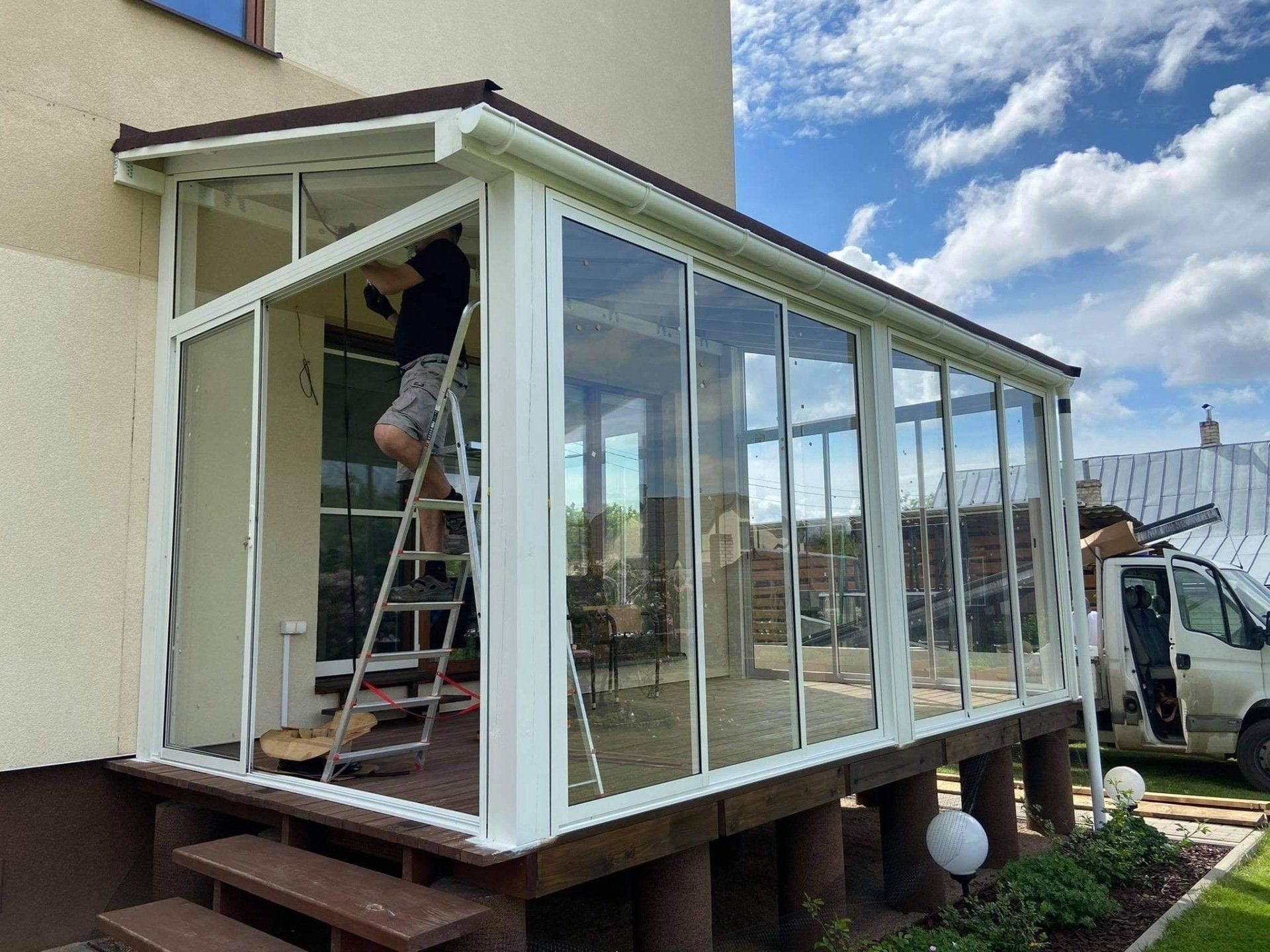 aliuminio konstrukcijų projektavimas, gamyba