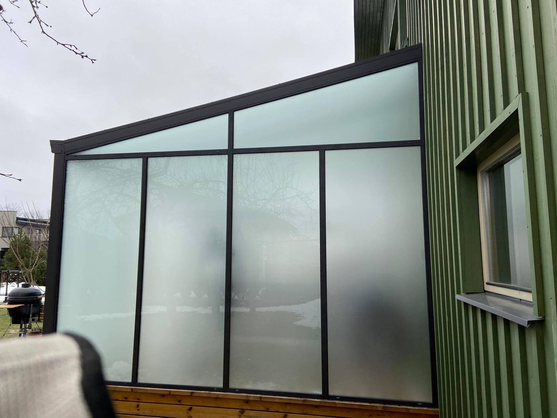 Verandų stiklinimas