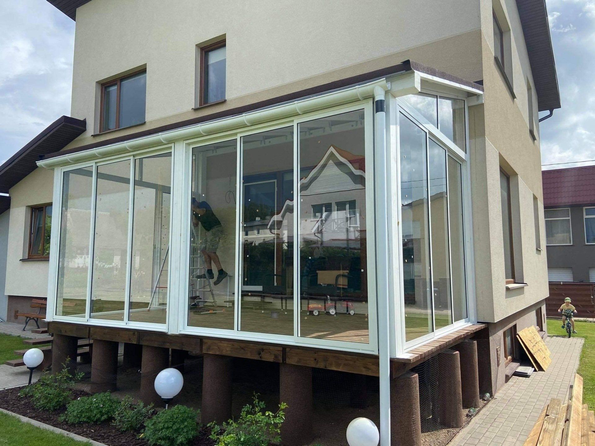 aliuminio konstrukcijų projektavimas, gamyba