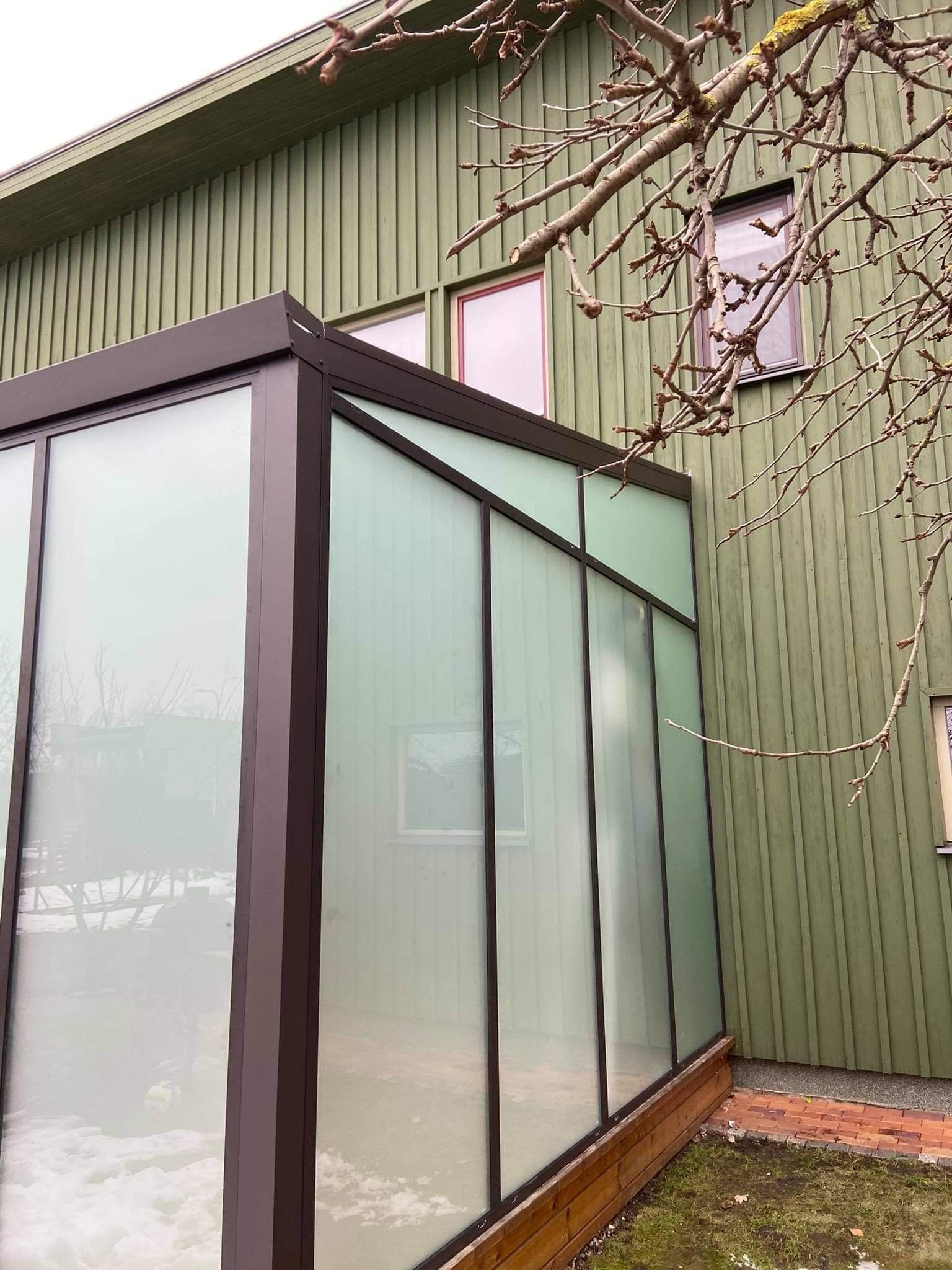 aliuminio konstrukcijų projektavimas, gamyba