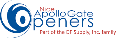 The nice apollo gate openers logo is part of the df supply inc. family