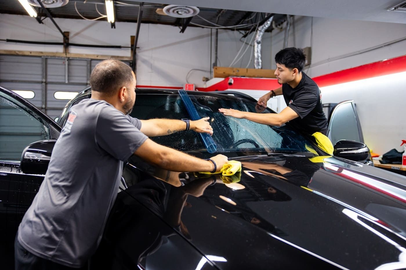 Pinnacle series ceramic film Window Tint installers