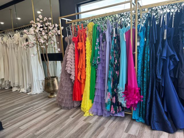 shop black formal dresses Ever-Pretty Inclusive 2026 Sparkly and Shine Plus Size High-Low A-Line Front Slit Evening Dress main image 1