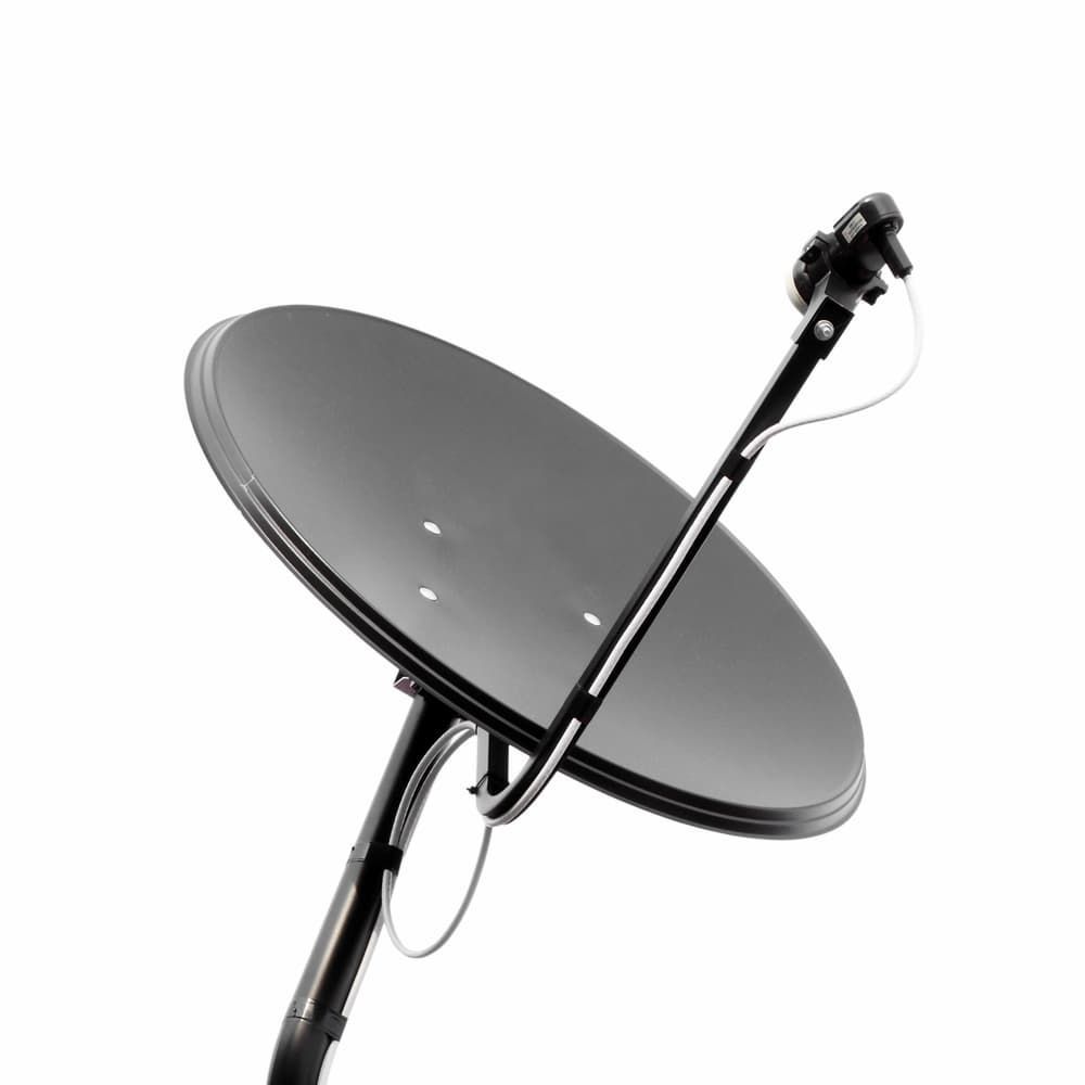 Black Satellite Dish - Digital TV Antenna Newcastle, NSW