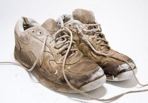 Dirty sneakers