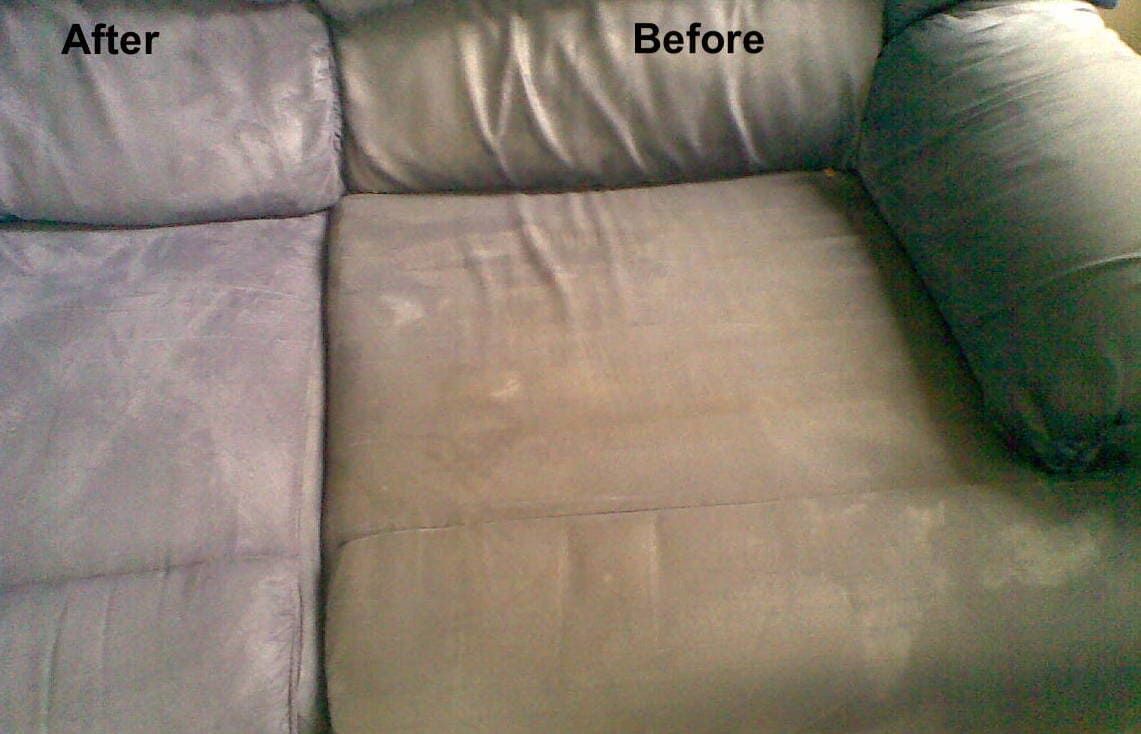 Before And After Upholstery — Carpet Cleaning in Goonellabah, NSW
