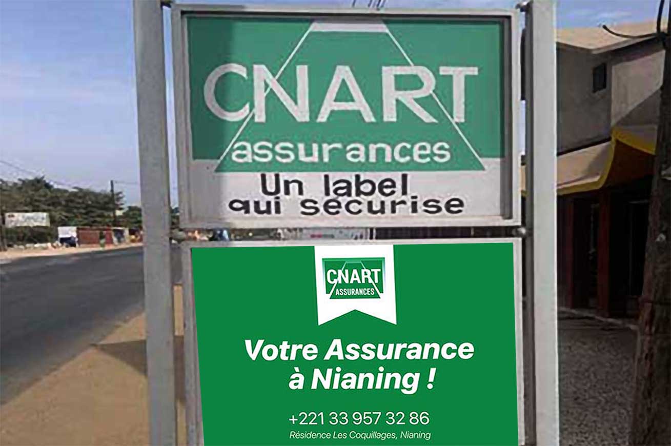 Assurance CNART à Nianing au Sénégal