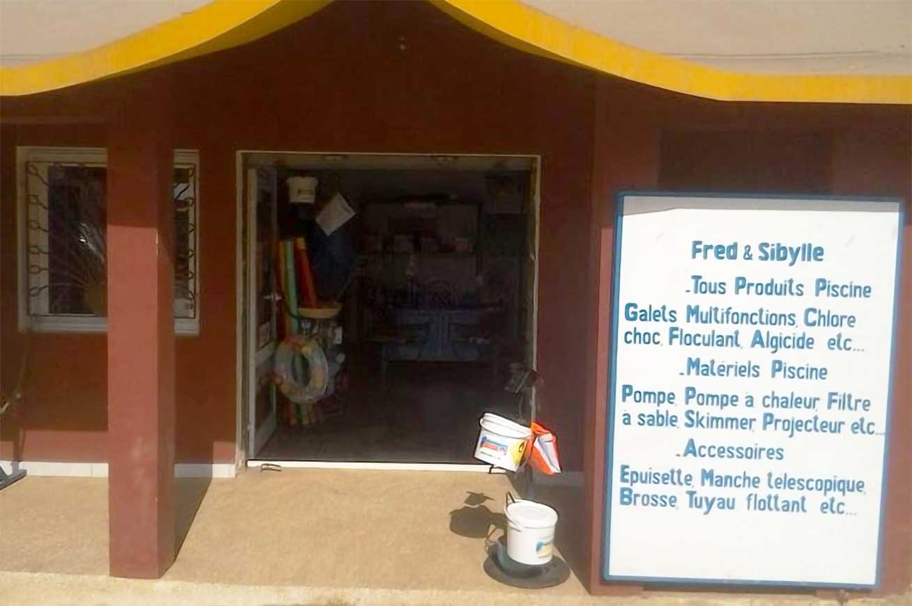 PMI, produits et matériels de piscine à Nianing au Sénégal